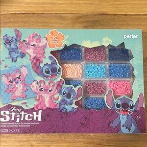 Perler Disney Stitch Fused Bead Kit - Blue, Pink, Purple
